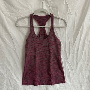 Lululemon Cool Racerback in Wee Are From Space Jewelled Magenta- Size 8